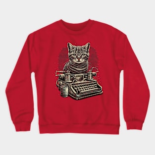 Write Meow 2 Crewneck Sweatshirt